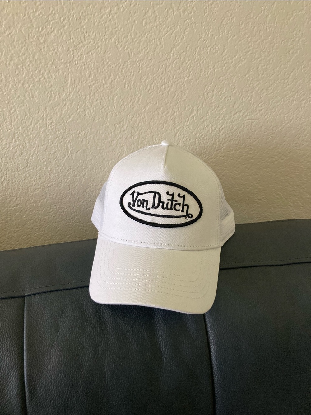 Cap on Couch